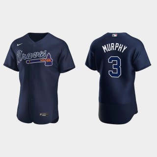 Dale Murphy Braves Navy Authentic Jersey