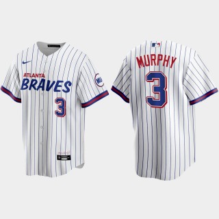 Braves Dale Murphy White 2021 City Connect Jersey