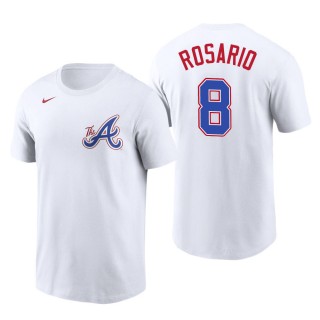 Eddie Rosario Atlanta Braves White 2023 City Connect Name & Number T-Shirt