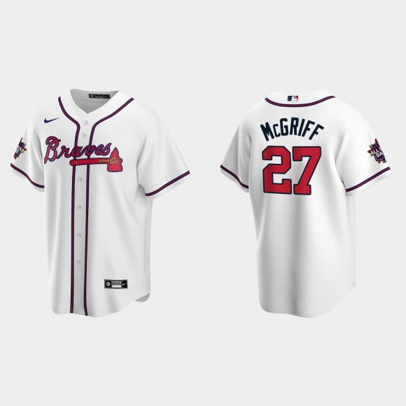 Braves Fred McGriff White 2021 MLB All-Star Game Jersey