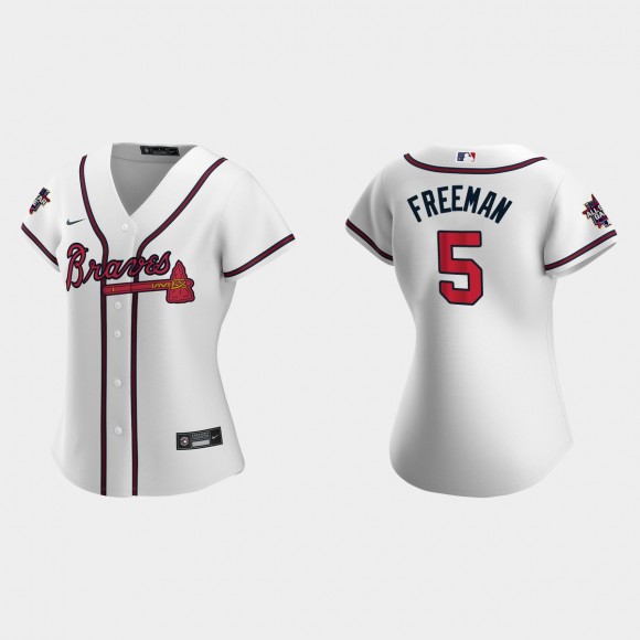 Freddie Freeman Braves White 2021 MLB All-Star Game Replica Jersey