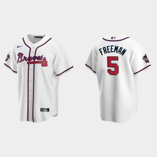 Braves Freddie Freeman White 2021 MLB All-Star Game Jersey