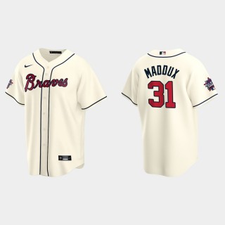 Braves Greg Maddux Cream 2021 MLB All-Star Game Jersey