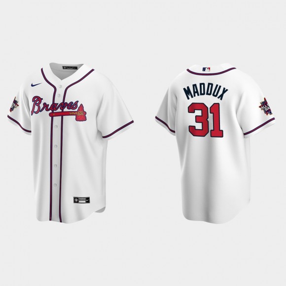 Braves Greg Maddux White 2021 MLB All-Star Game Jersey