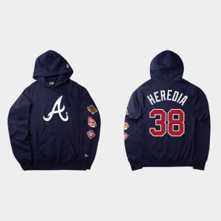Guillermo Heredia Braves Blue World Champions Hoodie