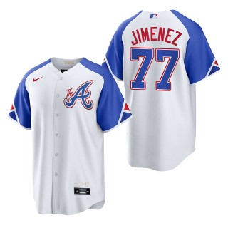 Joe Jimenez Atlanta Braves White 2023 City Connect Replica Jersey