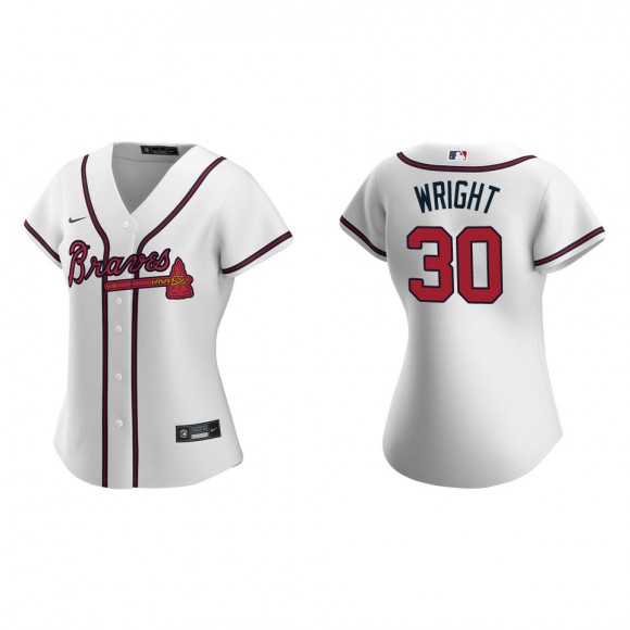 Kyle Wright Women's Atlanta Braves White Replica Jersey