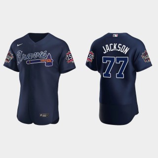 Luke Jackson Braves Navy 2021 MLB All-Star Jersey
