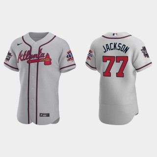 Luke Jackson Braves Gray 2021 MLB All-Star Jersey