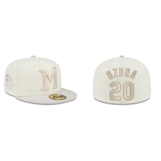 Marcell Ozuna Just Caps Drop 2 Milwaukee Braves 59FIFTY Fitted Hat