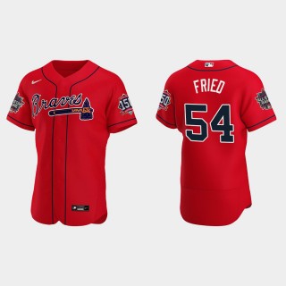 Max Fried Braves Red 2021 MLB All-Star Jersey