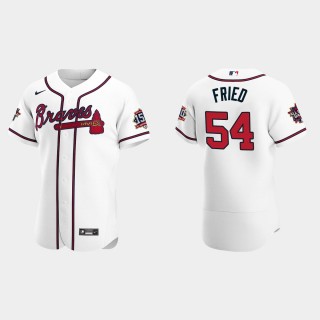 Max Fried Braves White 2021 MLB All-Star Game Authentic Jersey