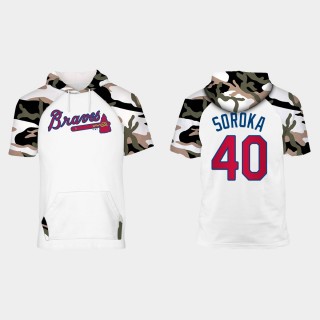 Mike Soroka Braves 2021 Memorial Day Raglan Hoodie T-Shirt