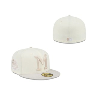 Men's Milwaukee Braves Just Caps Drop 2 59FIFTY Fitted Hat