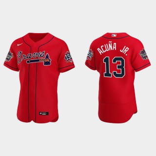 Ronald Acuna Jr. Braves Red 2021 MLB All-Star Jersey