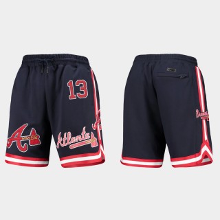 Ronald Acuna Jr. Braves Navy Pro Standard Team Shorts