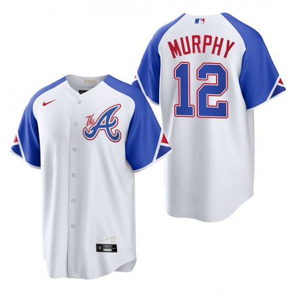 Sean Murphy Atlanta Braves White 2023 City Connect Replica Jersey