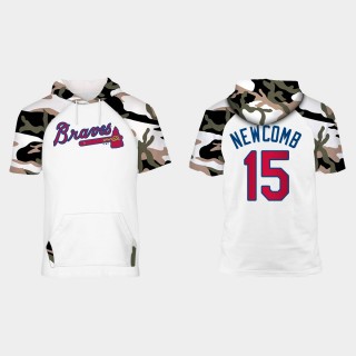 Sean Newcomb Braves 2021 Memorial Day Raglan Hoodie T-Shirt