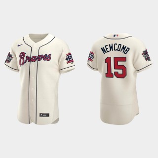 Sean Newcomb Braves Cream 2021 MLB All-Star Jersey