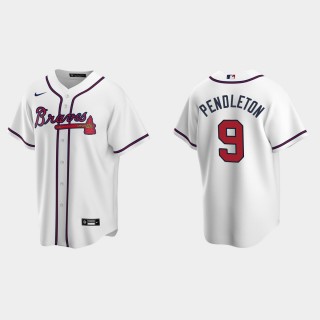 Terry Pendleton Braves White Replica Retired Player Jersey