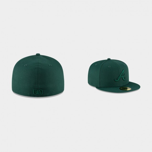 Braves Dark Green Tonal Hat