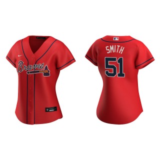 Will Smith Women's Atlanta Braves Red Replica Jersey