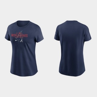 Braves 2021 World Series Navy Authentic Dugout T-Shirt