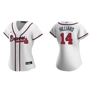 Women's Sam Hilliard White Replica Jersey