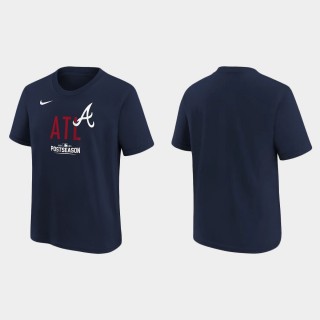 Braves 2021 Postseason Navy Dugout T-Shirt
