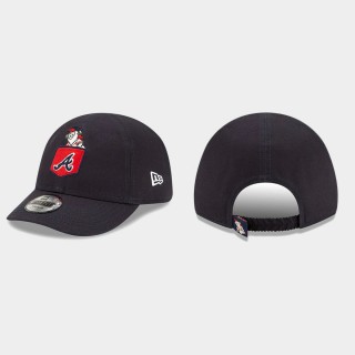 Braves Navy Blooper Mascot Plate 9TWENTY Hat
